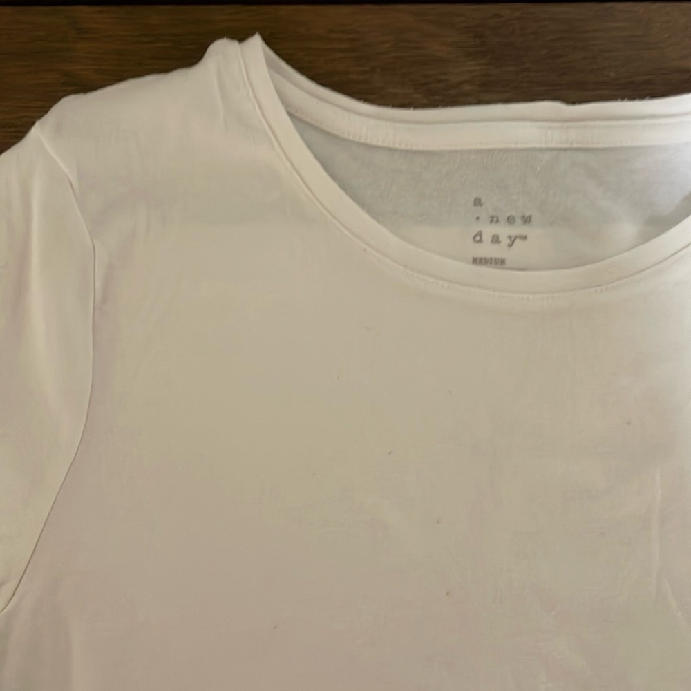 A New Day- White Tee